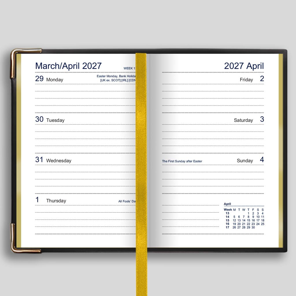 333HC | Savoy Week-to-View Diary 2027 - Pre Order