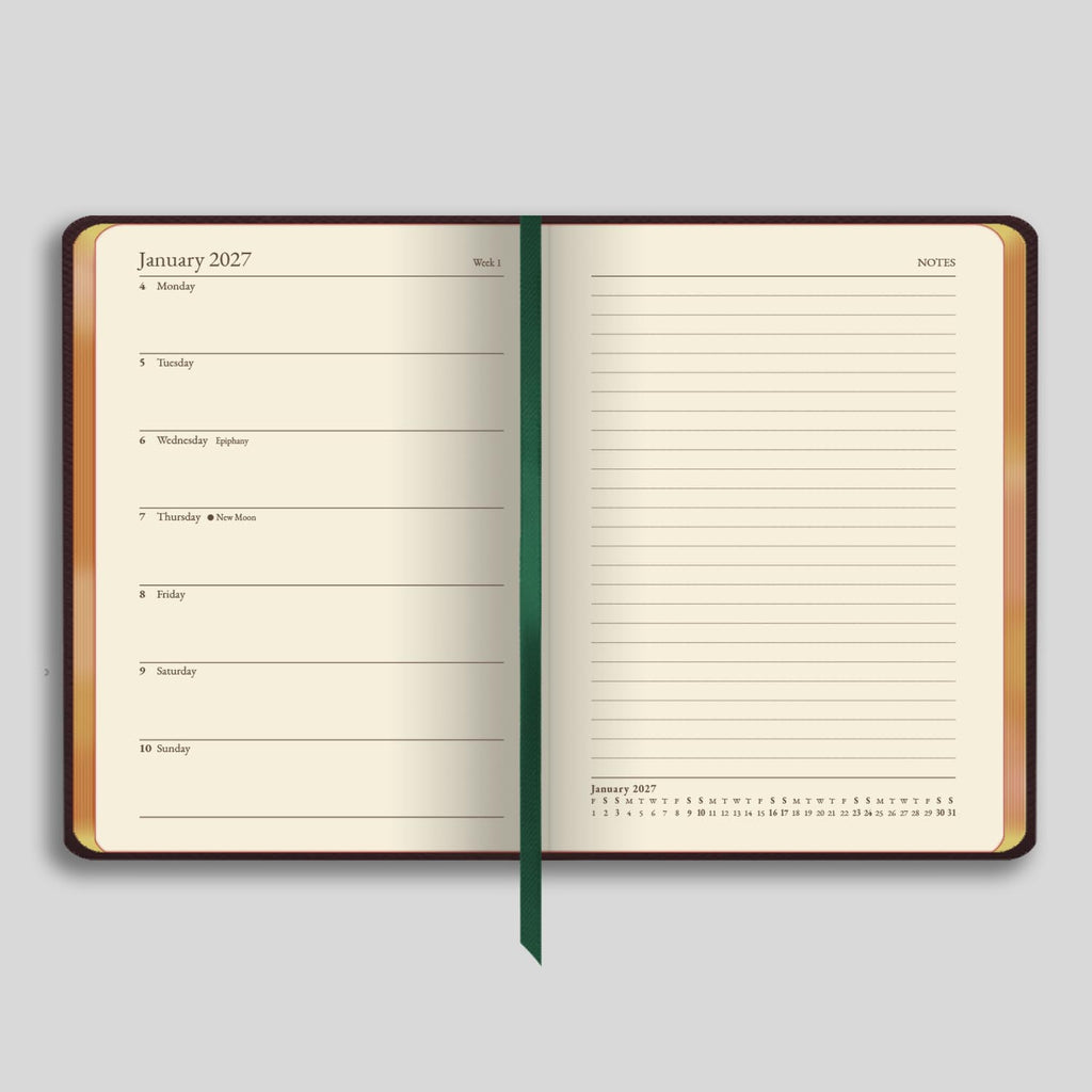 807G | Bath Midsize Week-to-View Diary 2027 - Pre Order