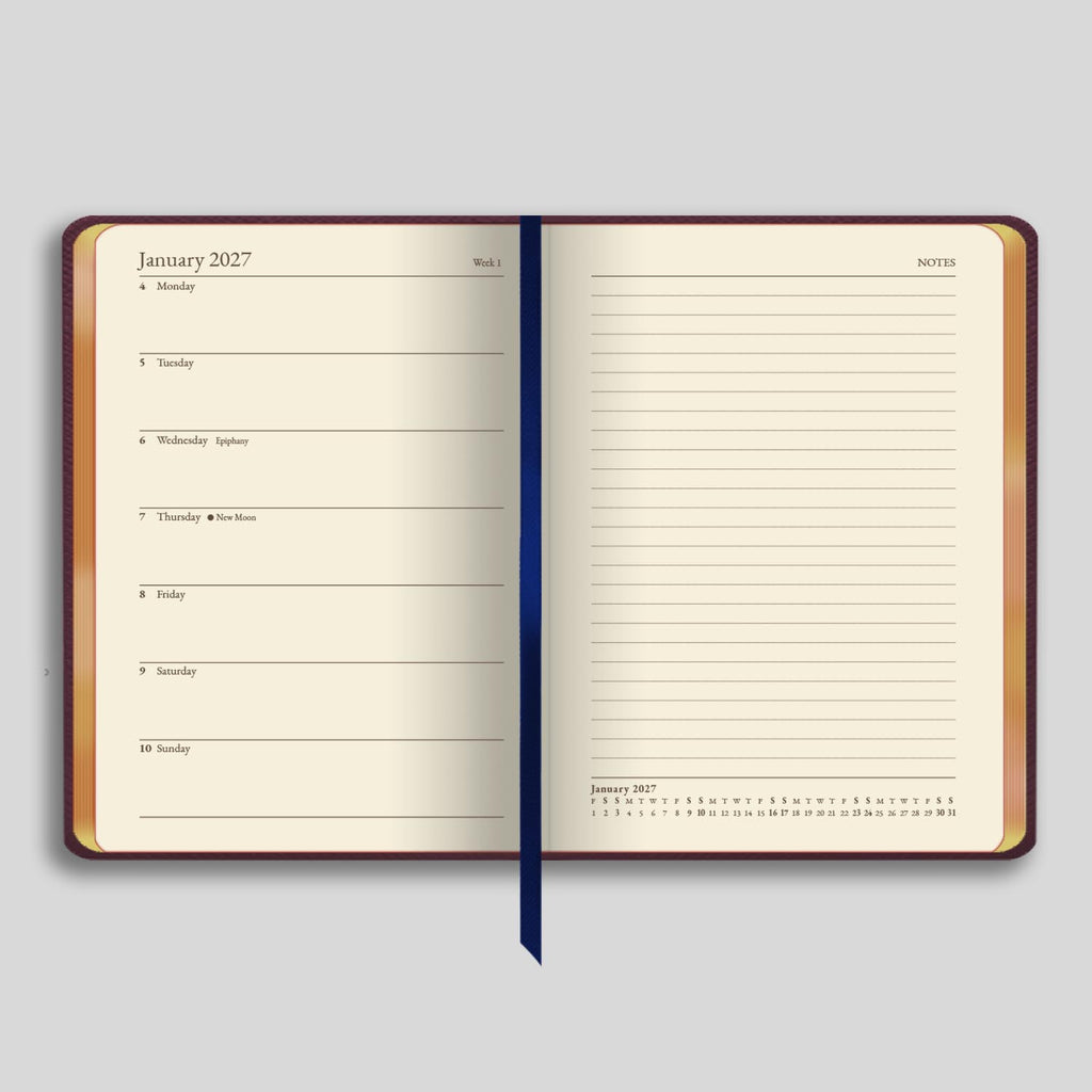 807G | Bath Midsize Week-to-View Diary 2027 - Pre Order