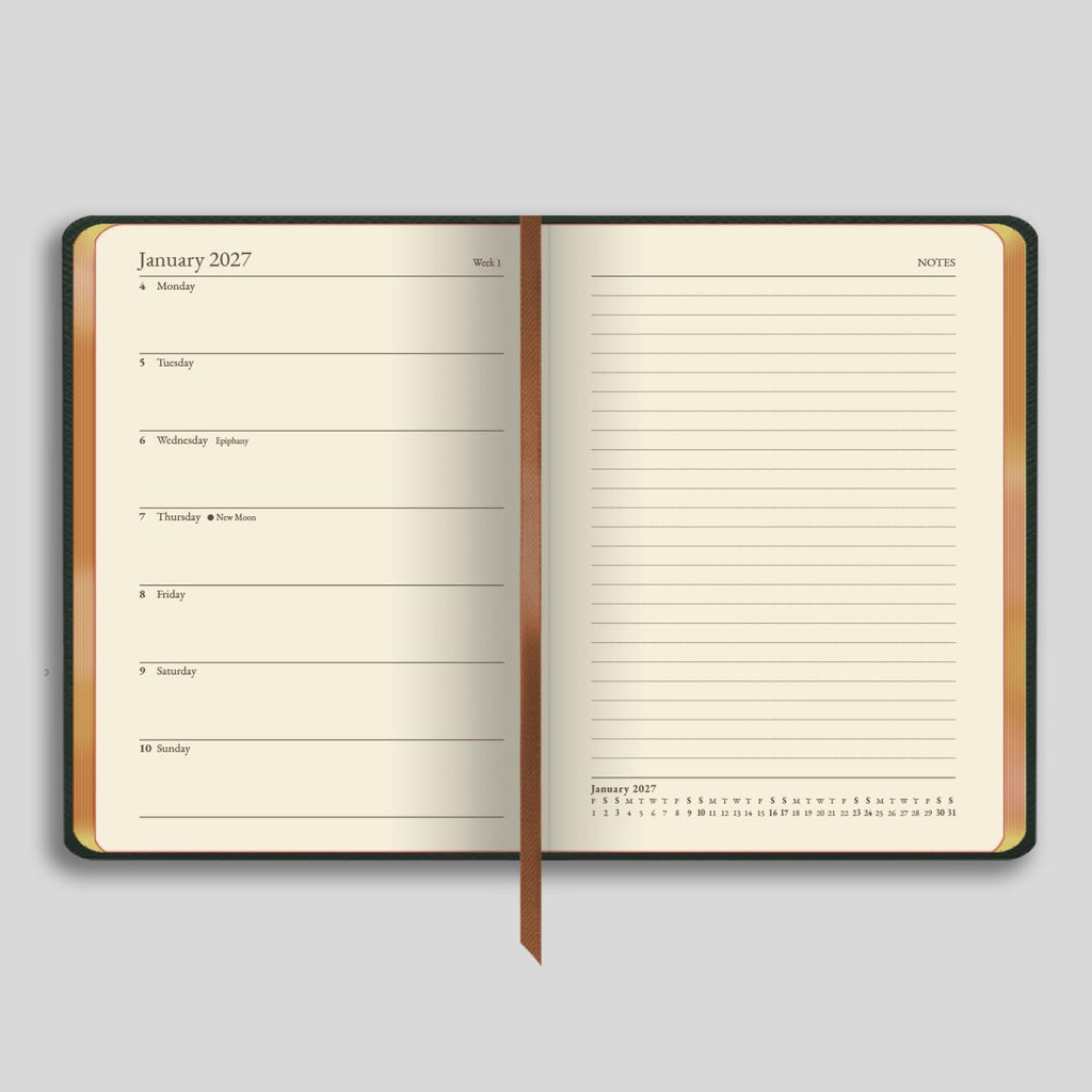 807G | Bath Midsize Week-to-View Diary 2027 - Pre Order