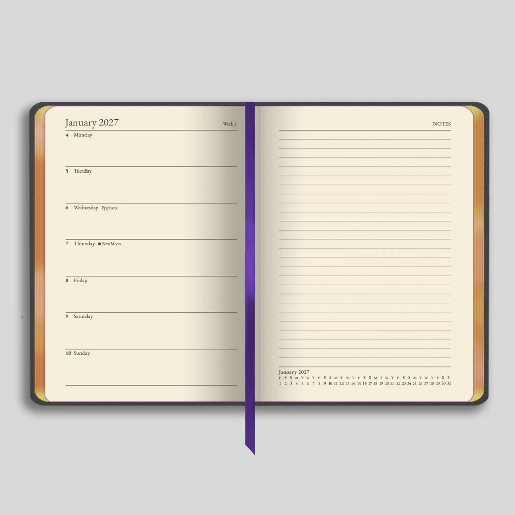 807G | Bath Midsize Week-to-View Diary 2027 - Pre Order