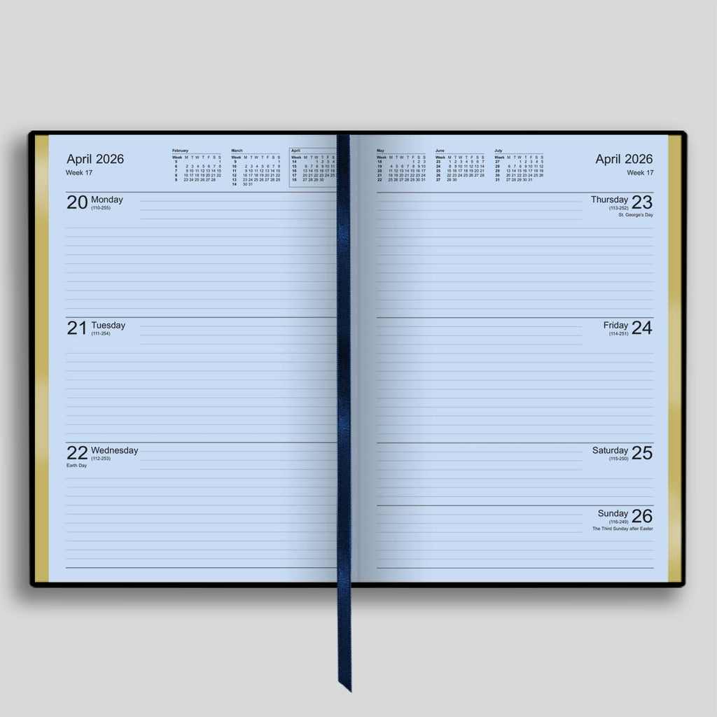 A53C | Chelsea Week-to-View Crocodile Print Diary 2026