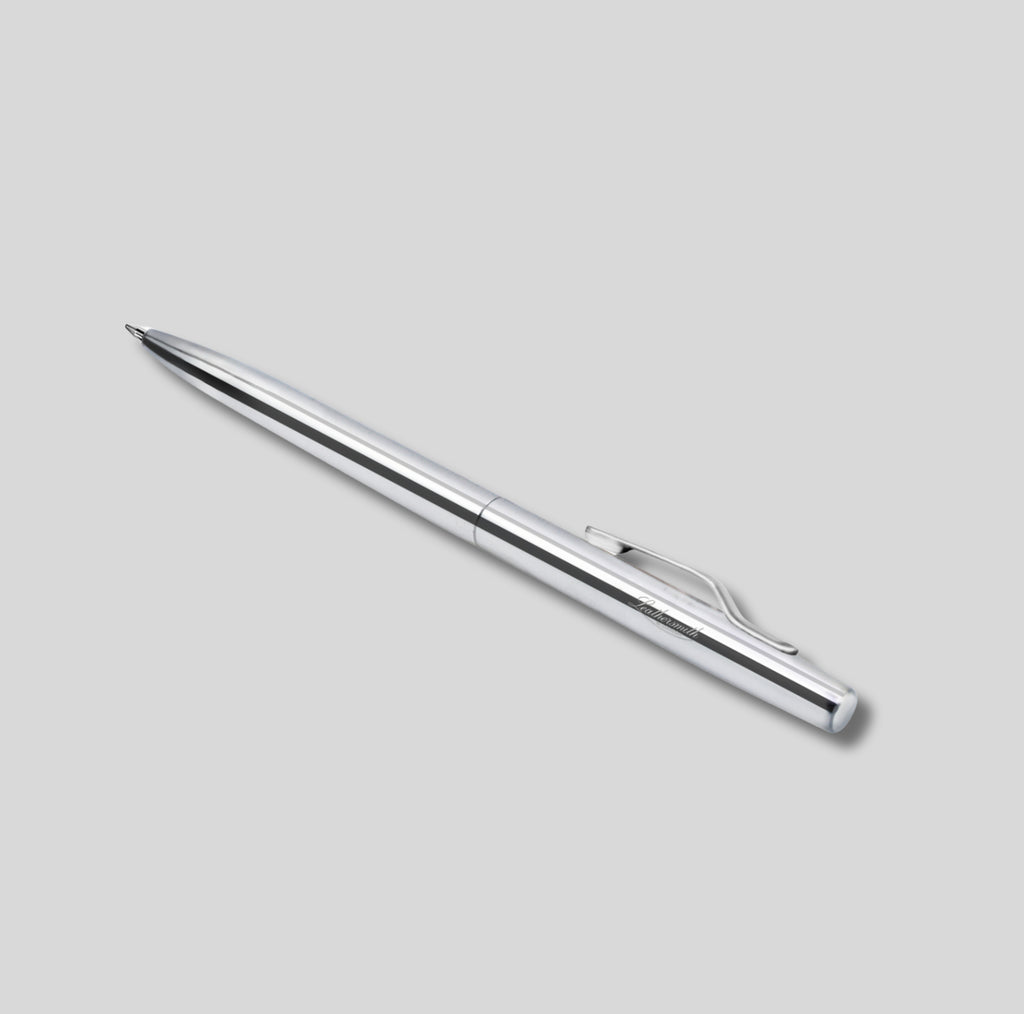 WM2/LS | Regent 925 Sterling Silver Twist-Action Ballpoint Pen – Plain Finish