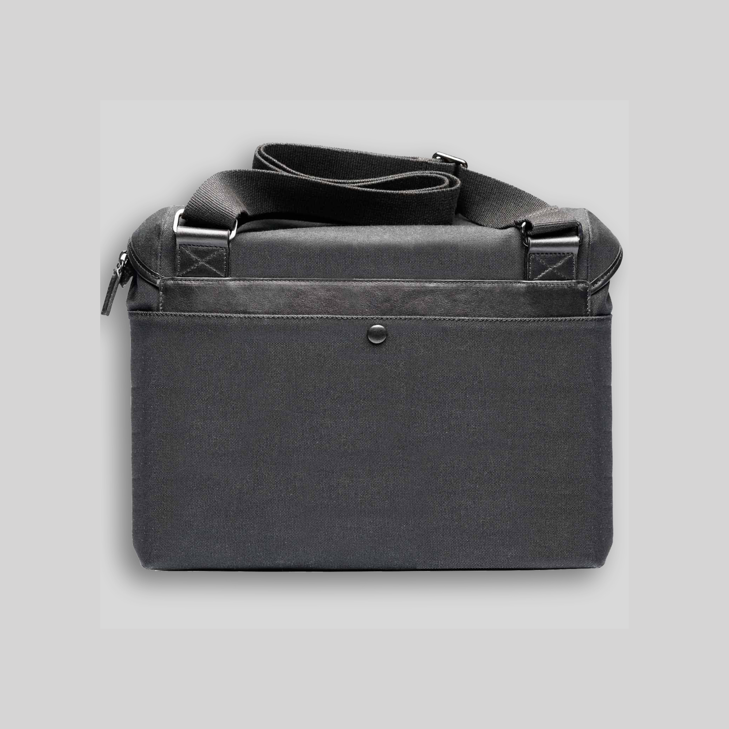 MSPLAIN005 | Plain Canvas Messenger Bag