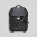 BKEMB | Embroidered Canvas Lion Backpack