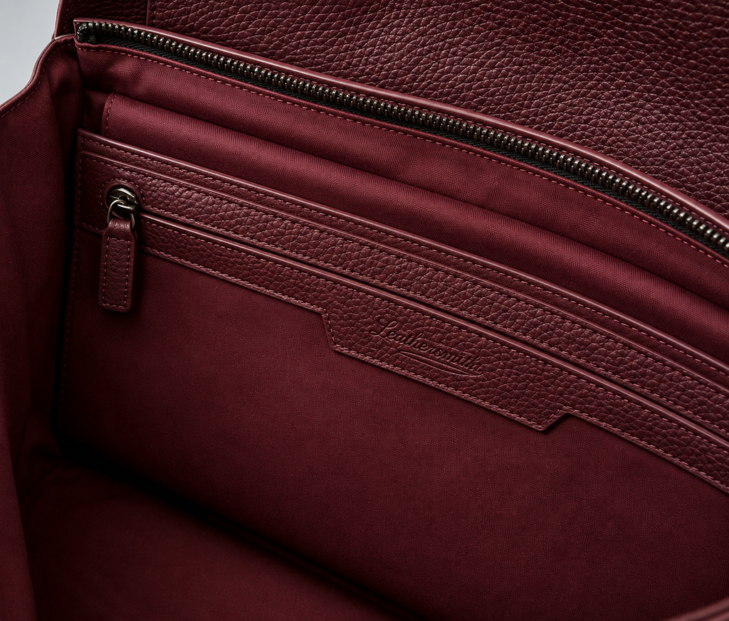 MSLEATHER006 | Plain Leather Messenger Bag