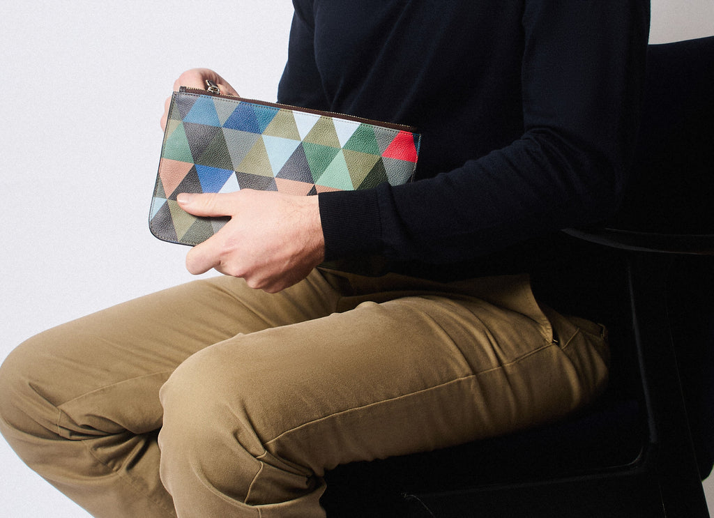 LAPGP | Geometric Print Purse