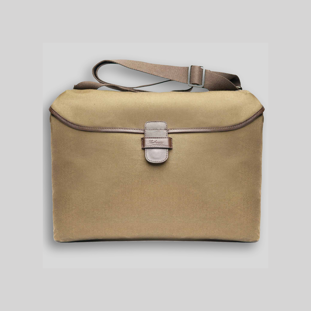 MSPLAIN005 | Plain Canvas Messenger Bag
