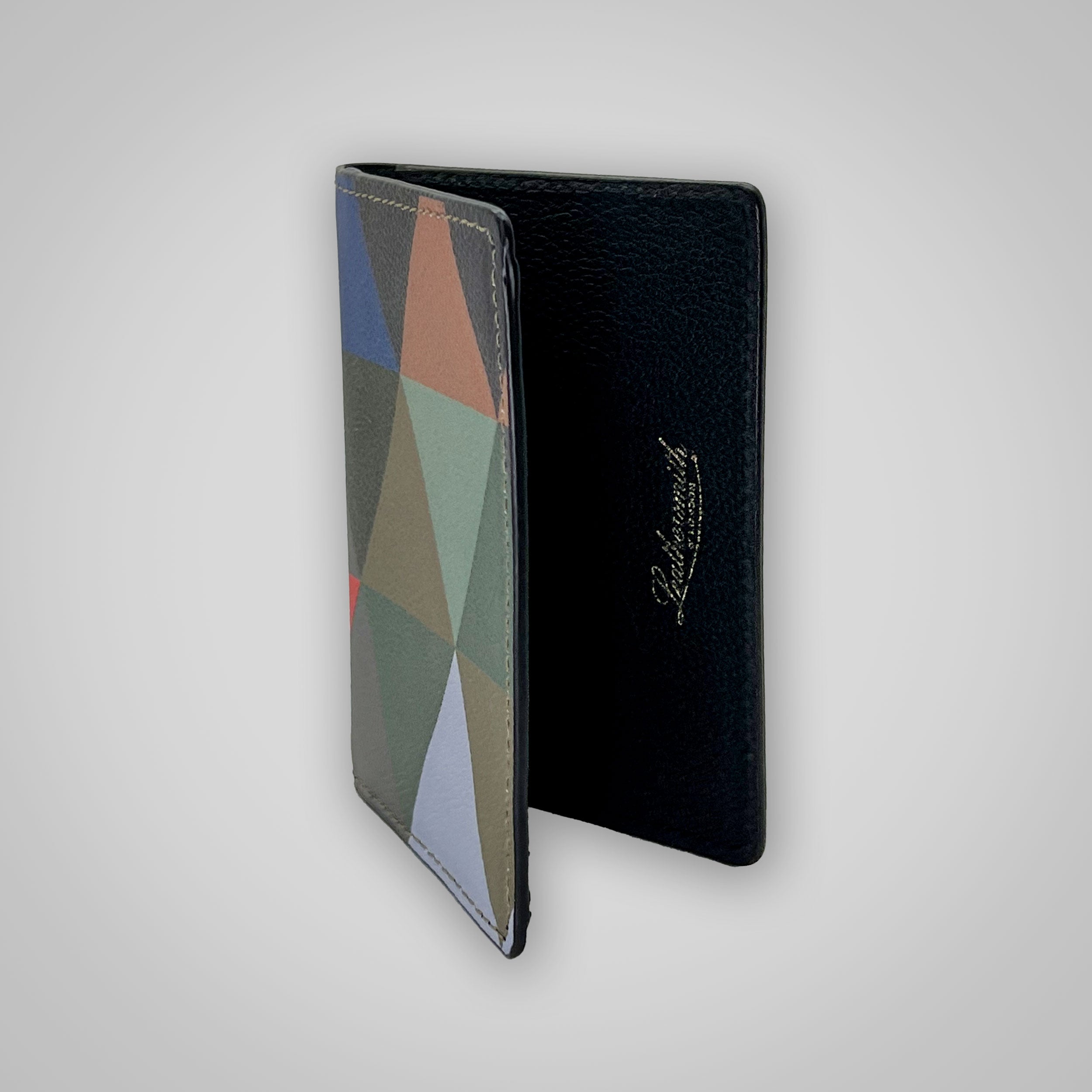 LABCHGP  | Geometric Print Business Card Holder