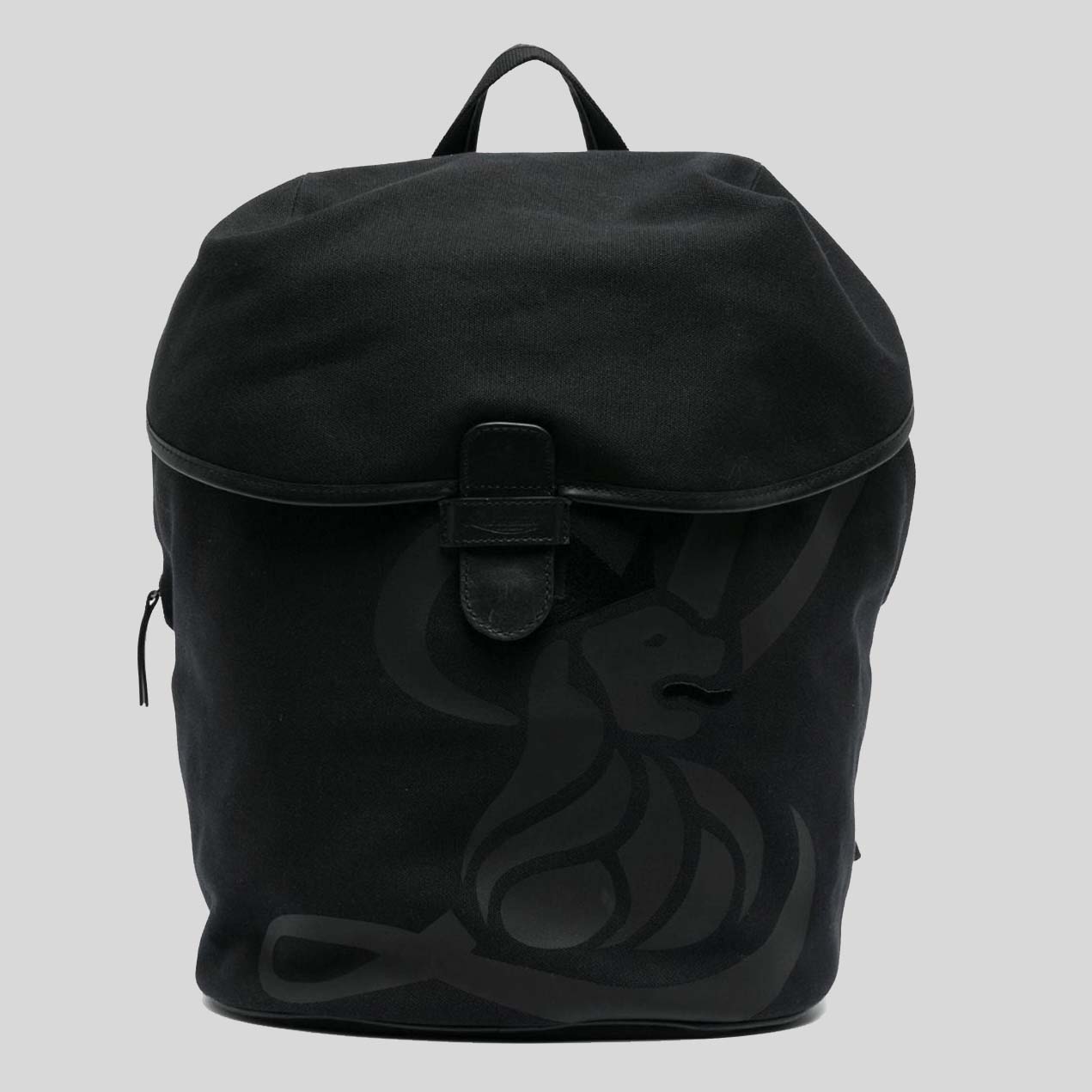 BKEMB | Embroidered Canvas Lion Backpack