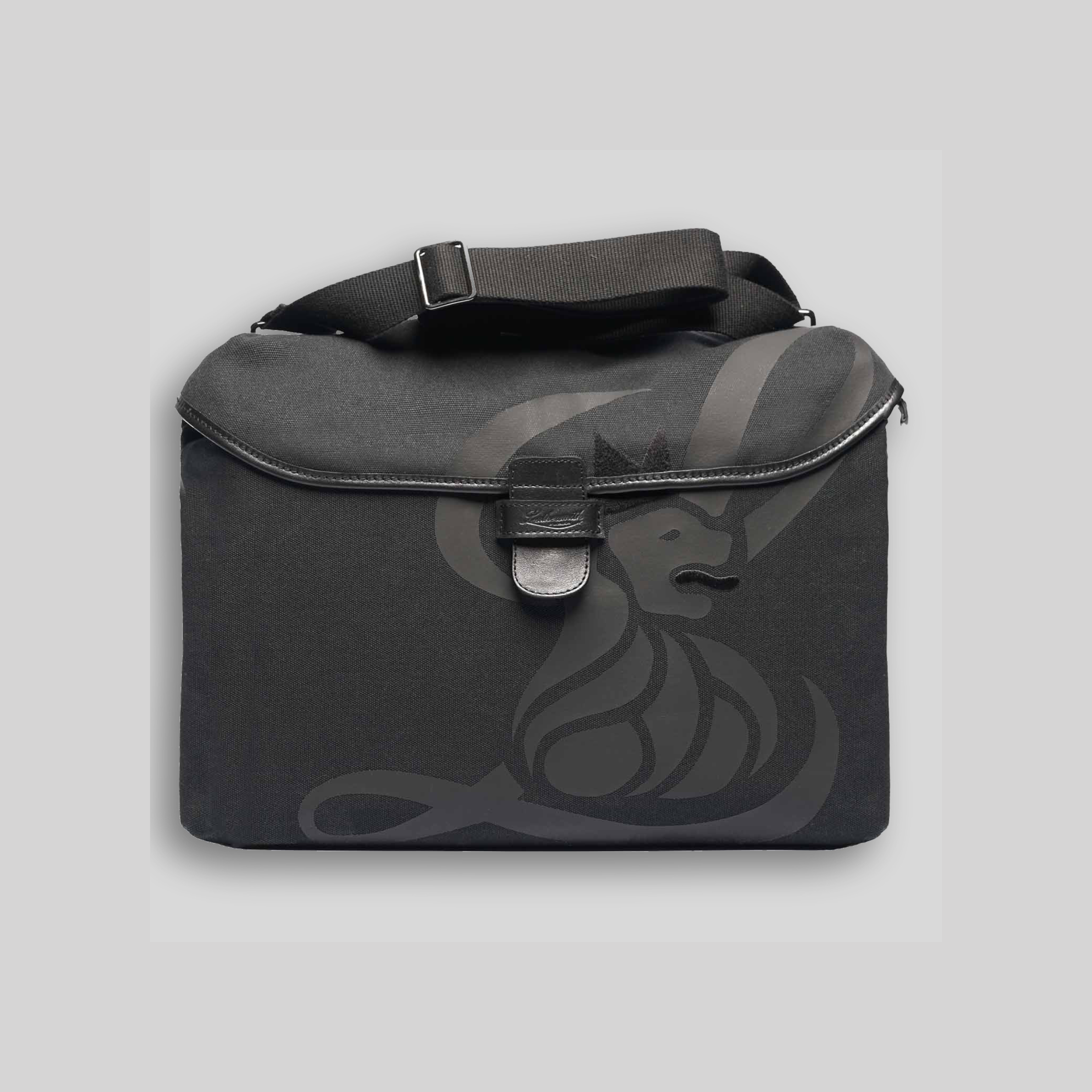 MSLION004 | Lion Canvas Messenger Bag