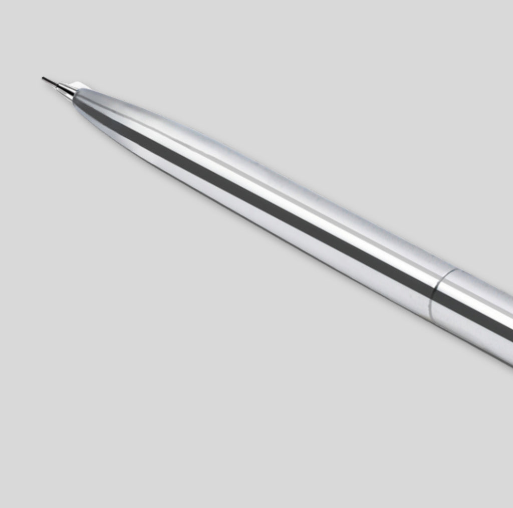 WM3/LS | Oxford 925 Sterling Silver Mechanical Pencil – Plain Finish