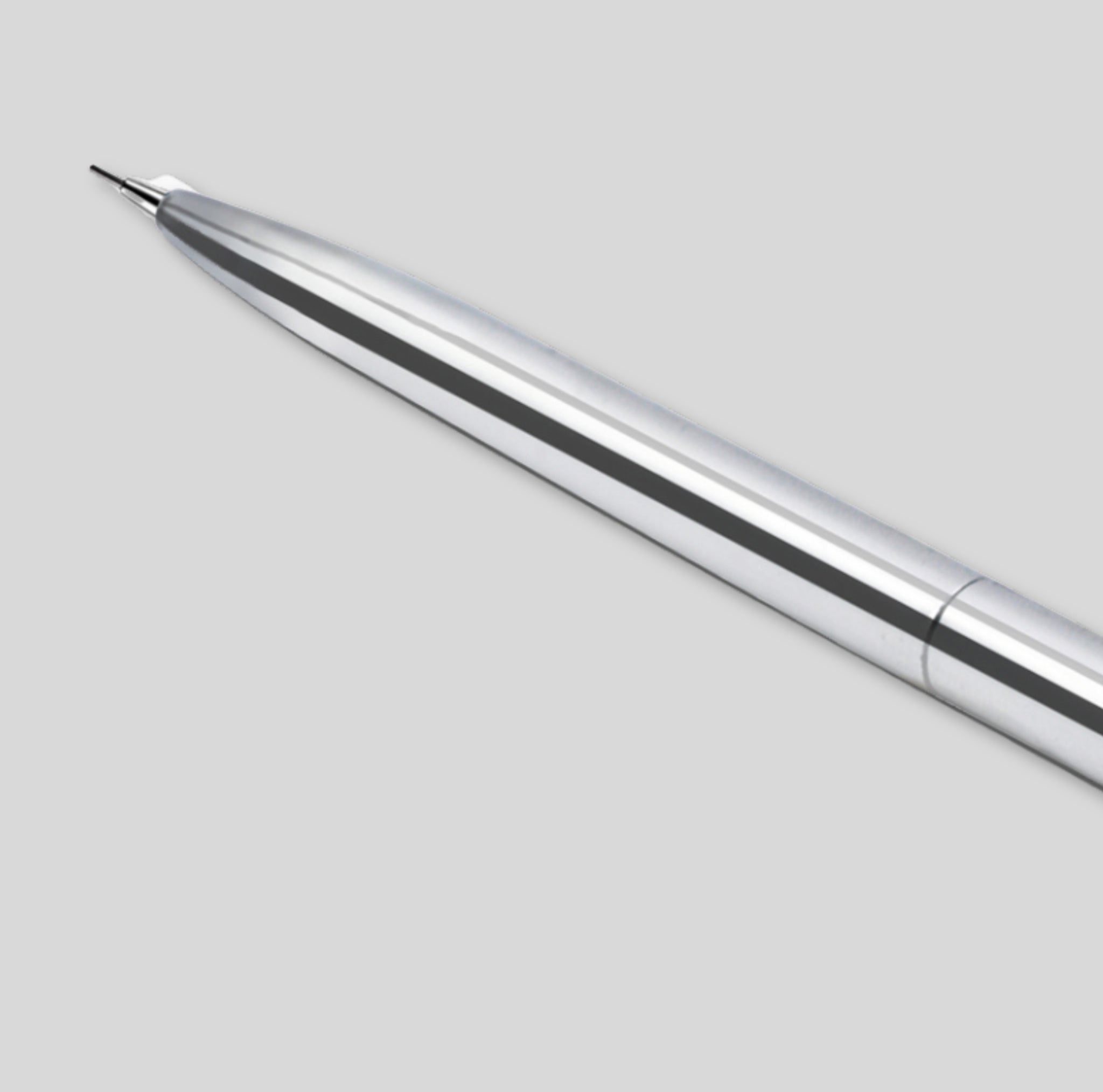 WM3/LS | Oxford 925 Sterling Silver Mechanical Pencil – Plain Finish