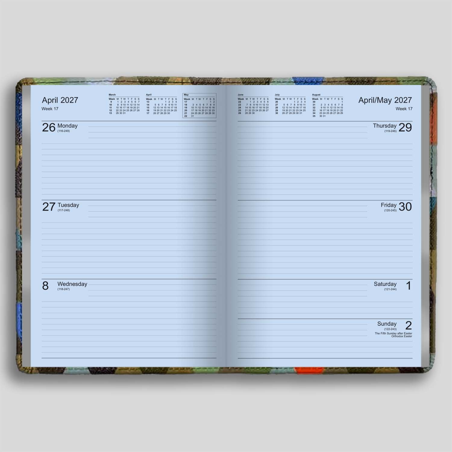 A53GP | Geometric Diary Refill 2027 - Pre Order