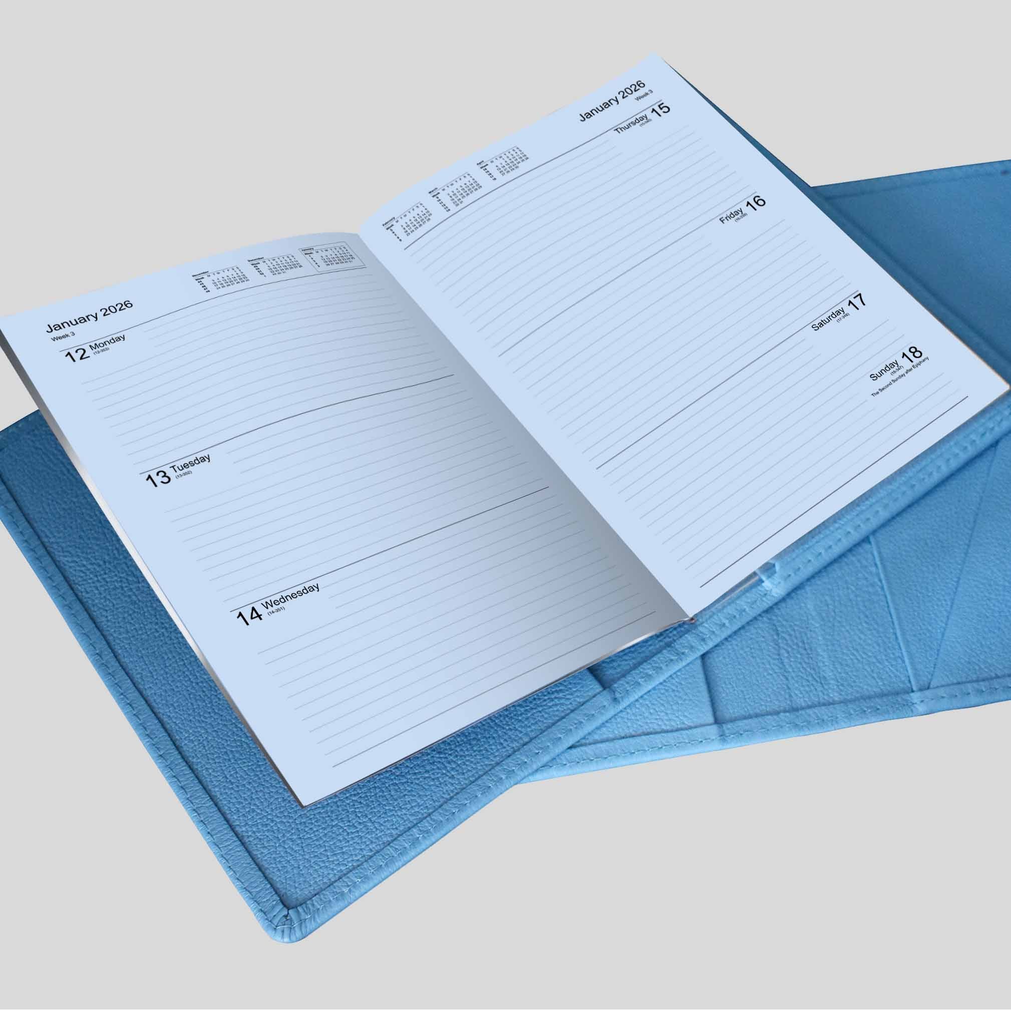 RWA53 | Mayfair Cover and Week-To-View Diary 2026