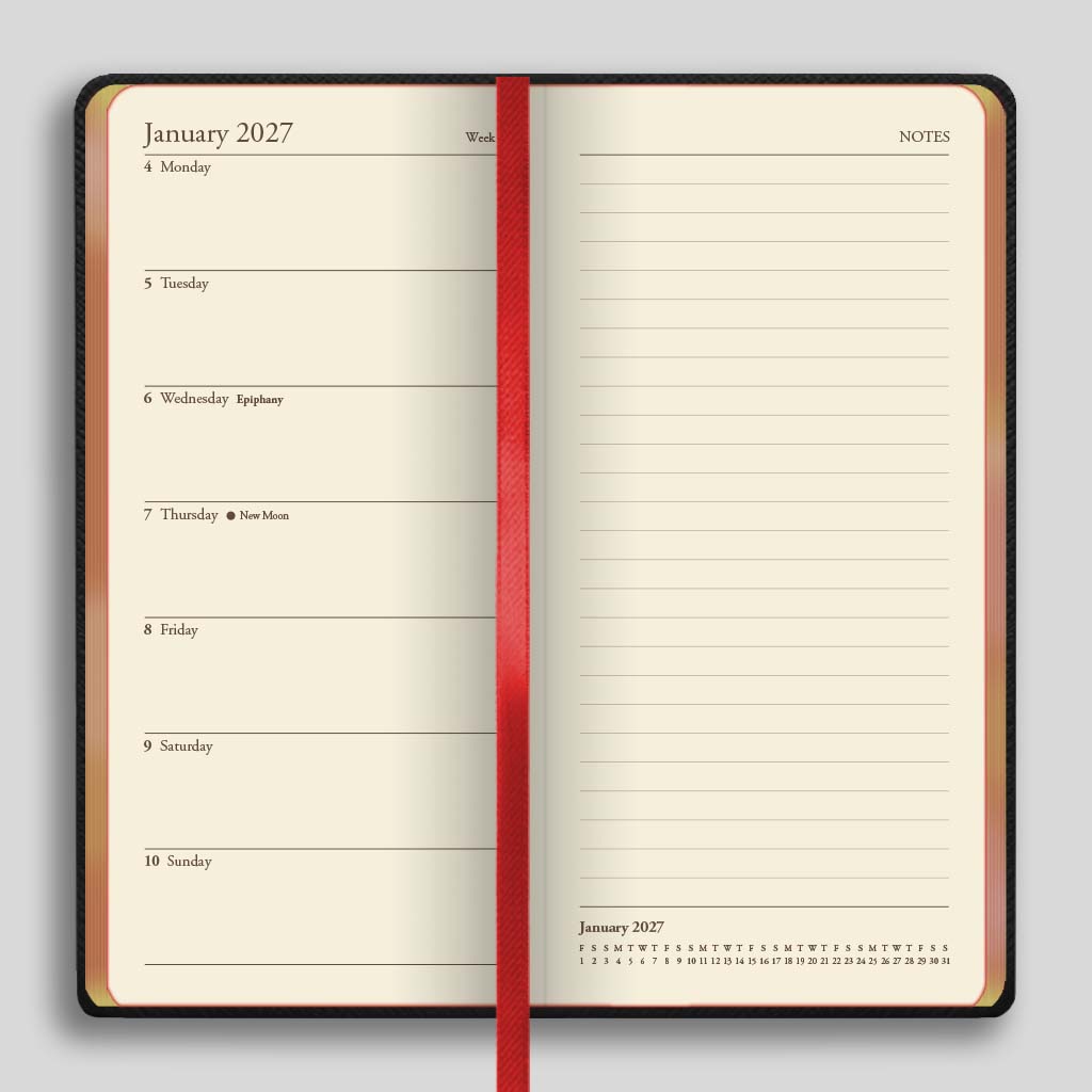 SL7UG | Worcester Week-to-View Diary 2027 - Pre Order