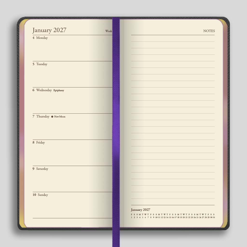 SL7UG | Worcester Week-to-View Diary 2027 - Pre Order