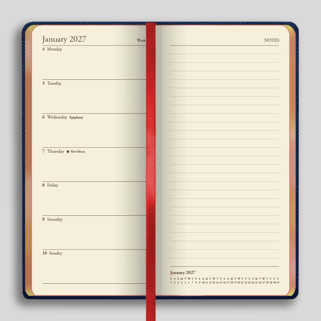 SL7UG | Worcester Week-to-View Diary 2027 - Pre Order