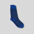 Kensington Cotton Socks – Blue & Grey